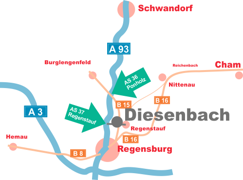 Anfahrtsbeschreibung